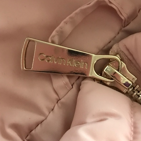 CALVIN KLEIN Puffer Vest Jacket Pink Blush NWOT Women’s Plus Size 2X - Picture 16 of 16